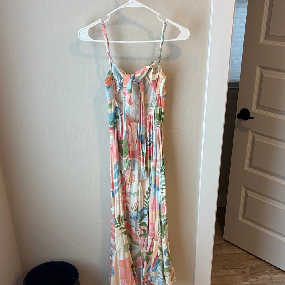 Maxi Dress with Back Cut Out - Picture 2 of 2